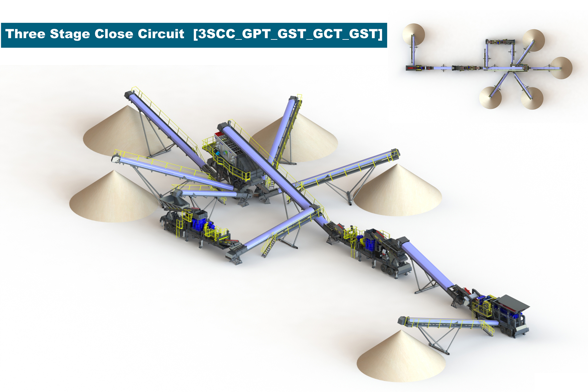 Treea Machinery Aggregates Minerals Transportable 01