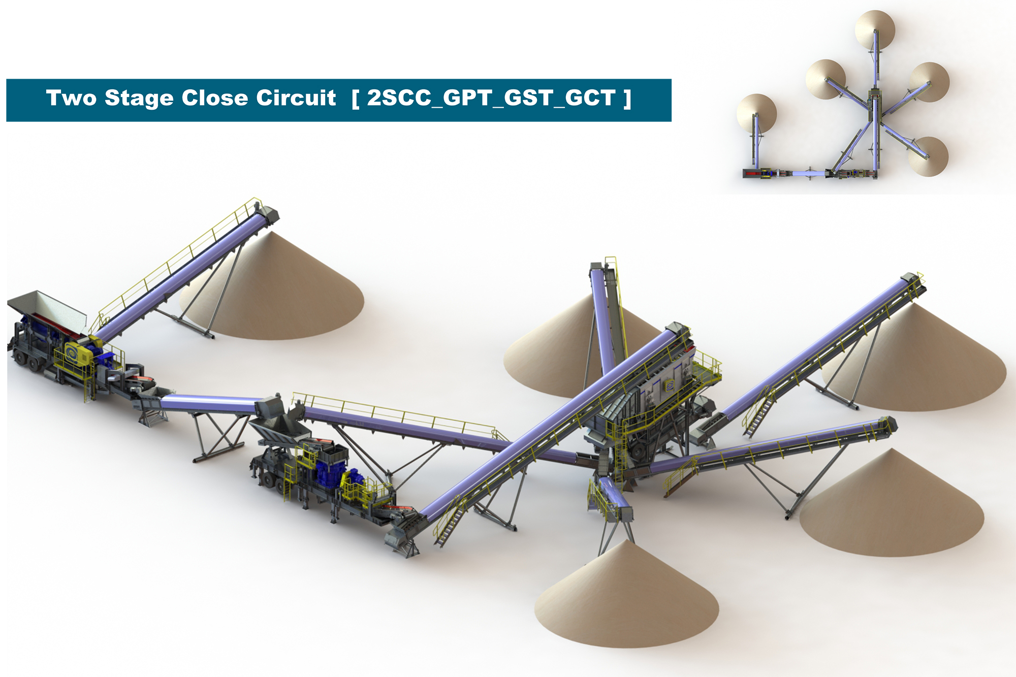 Treea Machinery Aggregates Minerals Transportable 02