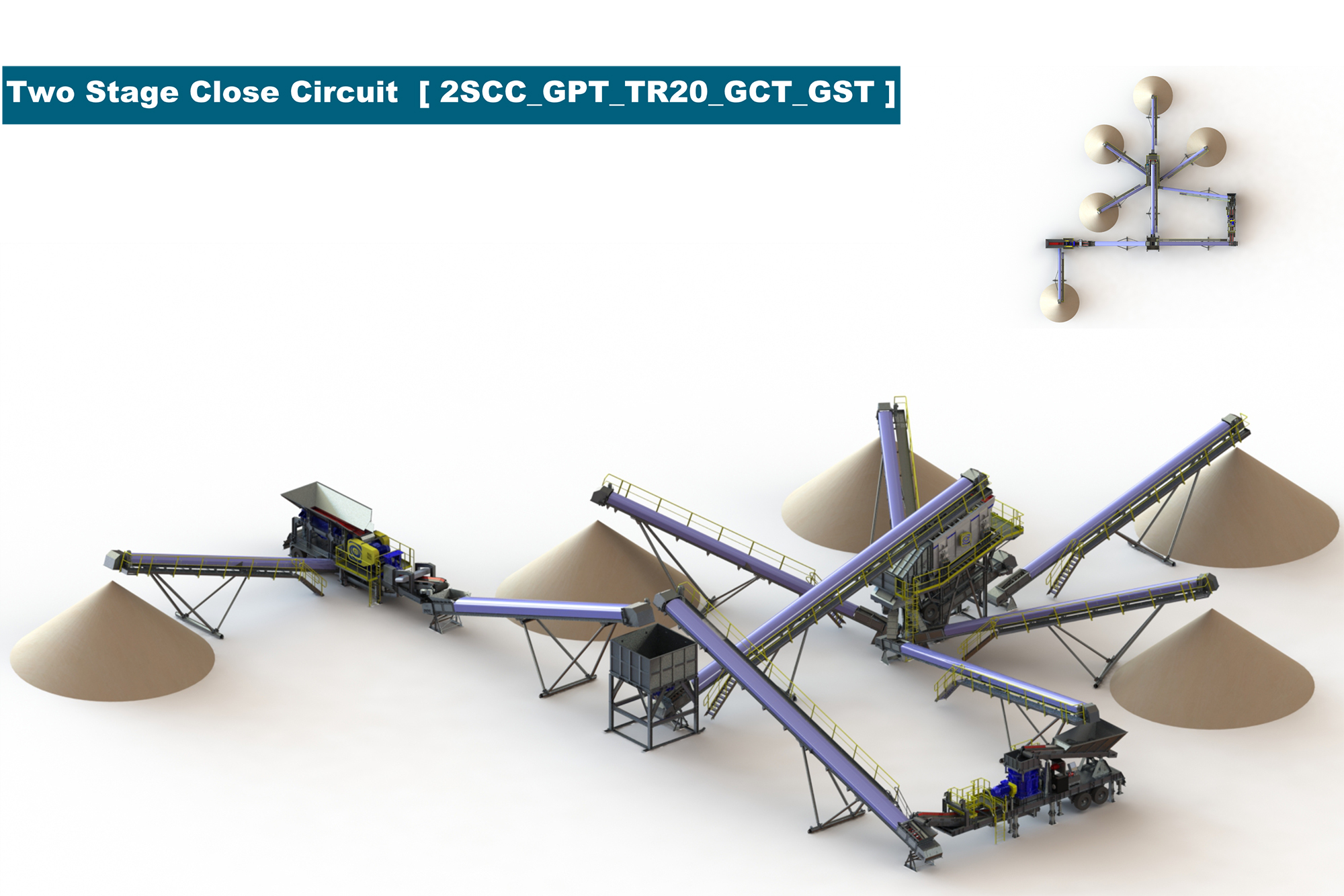 Treea Machinery Aggregates Minerals Transportable 03