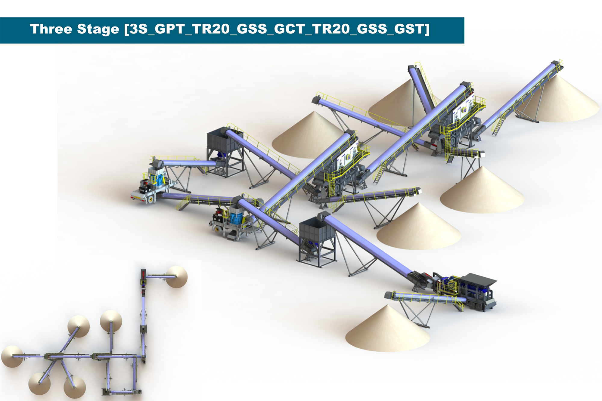 Treea Machinery Aggregates Minerals Transportable 05
