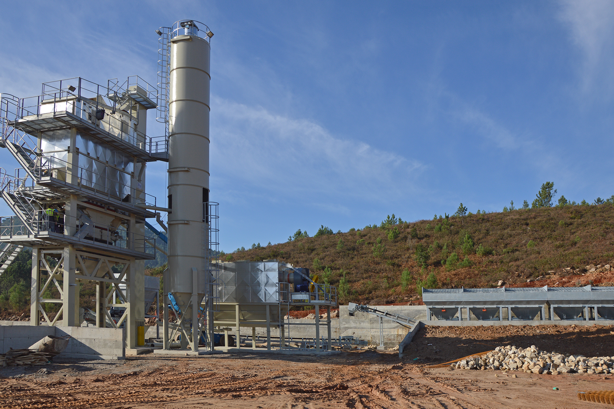 Treea Machinery Asphalt Plants Batch Mixing 02