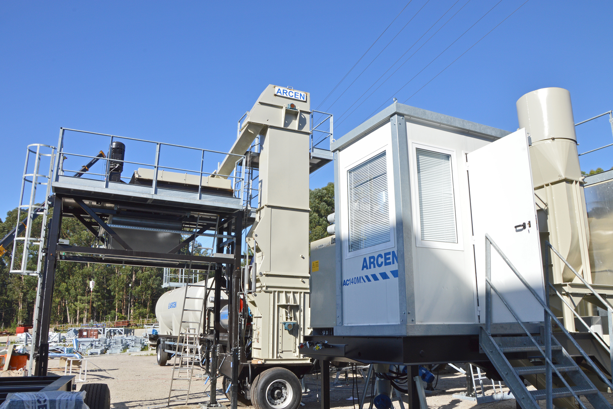 Treea Machinery Asphalt Plants Batch Mixing 05