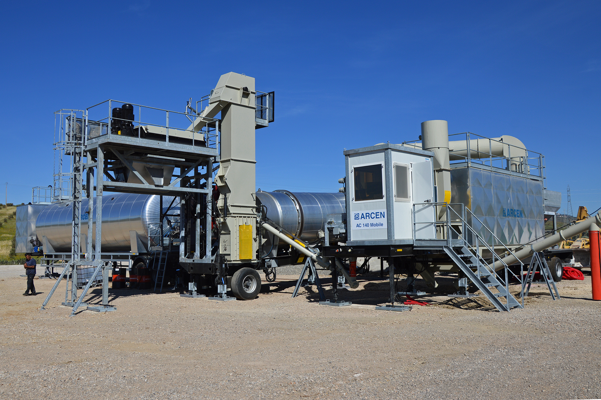 Treea Machinery Asphalt Plants Mobile Continuos 05