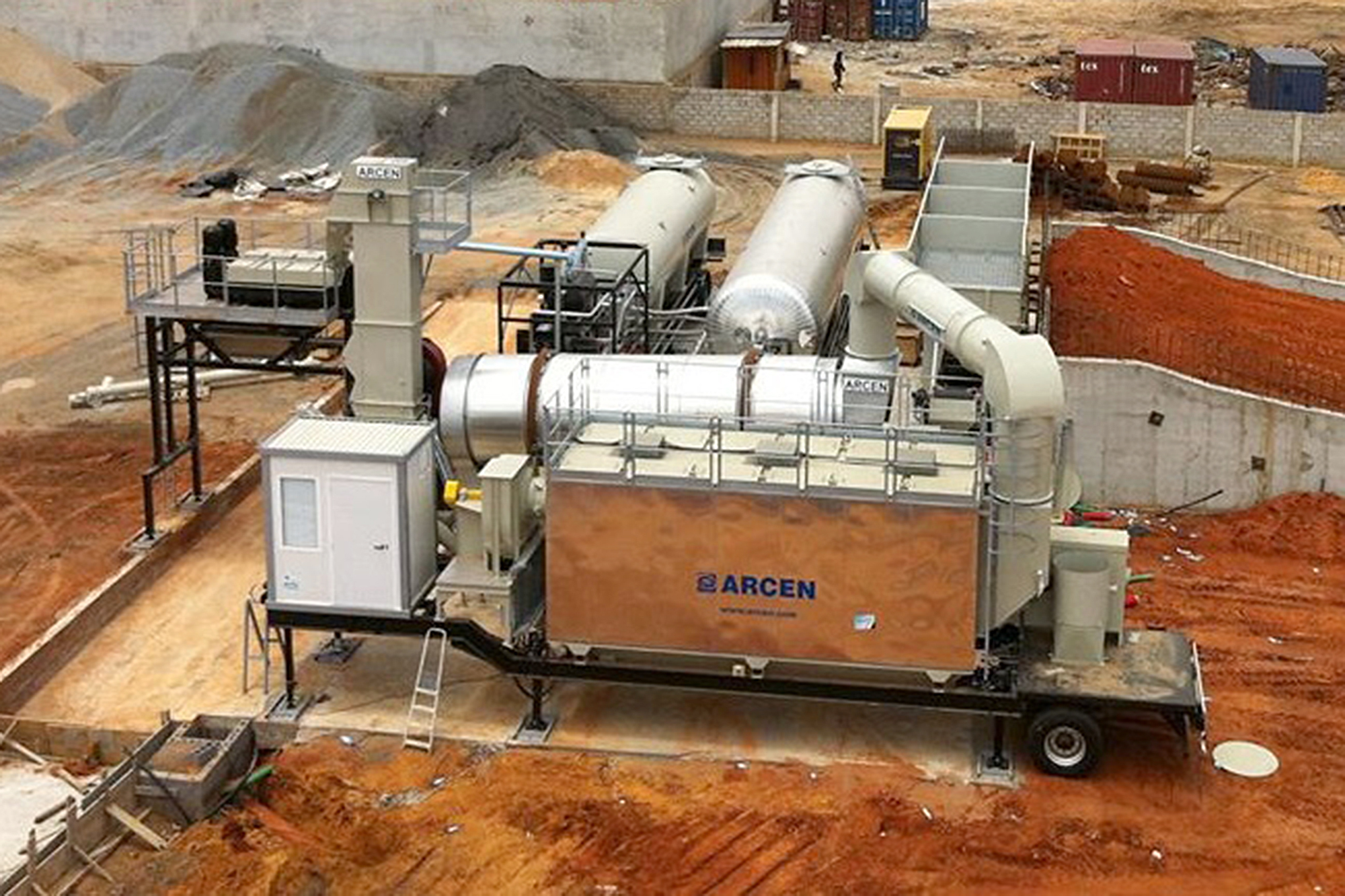 Treea Machinery Asphalt Plants Mobile Continuos 06